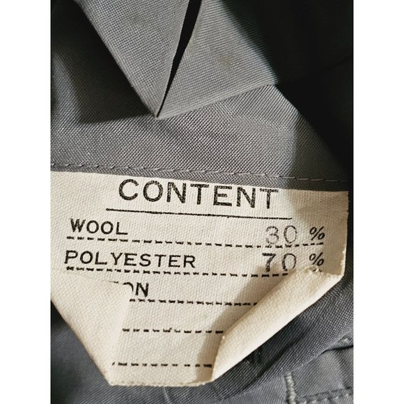 Washington Clothiers Wool Blend Plaid Blazer Size 40 Slim Gray - Picture 10 of 12